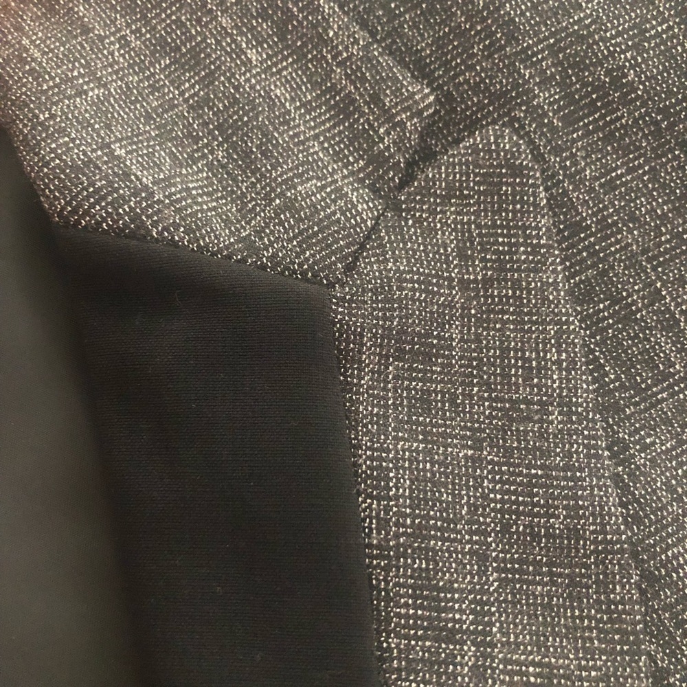 🌼 BCX Junior's Black Tweed One Button Blazer, L - Picture 6 of 9